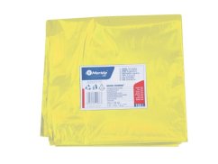 Pytle na odpad  LDPE, 40 mi, 90x110 cm,160 l, žluté 10 ks/balení