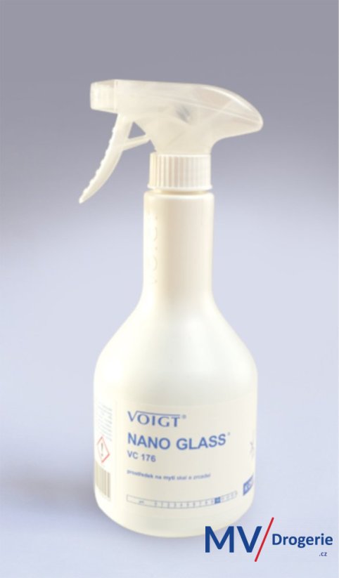 Přípravek na mytí oken s rozprašovačem Merida NANO GLASS, 0,6 l