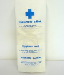 Hygienické papírové sáčky 100 ks/bal