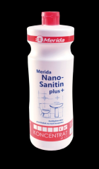 Prostředek na koupelny Merida NANO SANITIN Plus 1 l