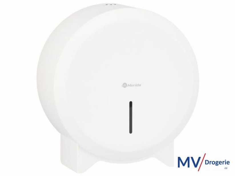 Zásobník na toaletný papier 19 cm MERIDA STELLA MINI nerez biela