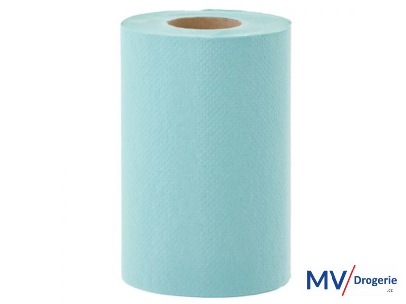 Papírové ručníky v rolích MINI, zelené, délka 90 m, 12rolí/balení