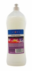 Tekuté mýdlo bílé - balzám s perletí a glycerinem Vione 1000 ml