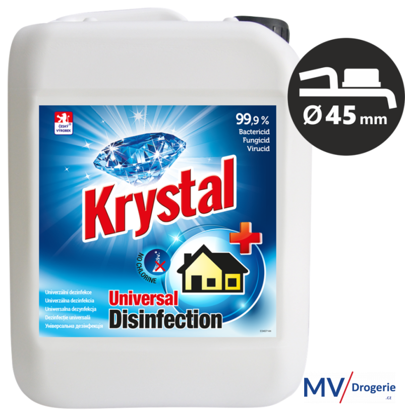 Univerzální dezinfekce KRYSTAL  5 l