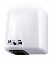 Elektrický sušič rúk ECOFLOW PLUS, biely, plast
