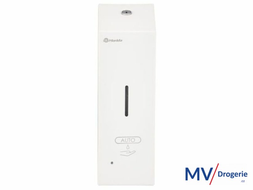 Automatický bezdotykový dávkovač pěnového mýdla NA JEDNORÁZOVÉ NÁPLNĚ STELLA AUTOMATIC SLIM, nerez, bílá, 0,8 l