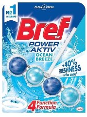 WC závěs kuličkový, Bref Power Aktiv 50g