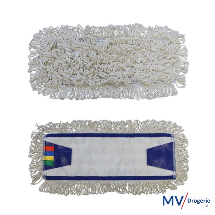 Mop se záložkami STANDARD, bavlna, 40 cm
